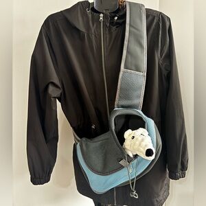 Small dog sling carrier lightweight, and comfortable